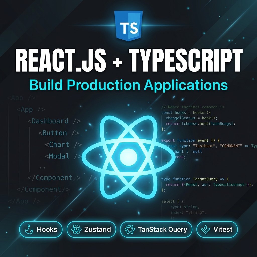 React.js + TypeScript: Build Production Applications