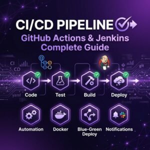 CI/CD Pipeline: Complete GitHub Actions & Jenkins Guide